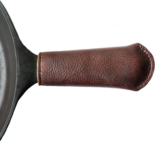 Leather cast iron - iron, handle