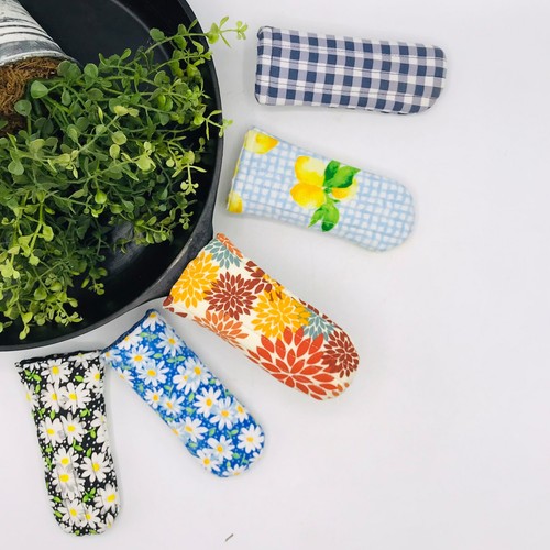 Cast iron pan handle covers - iron,