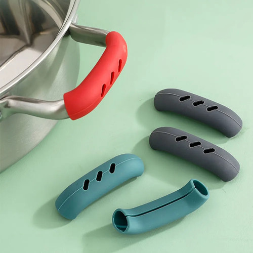 2pc silicone pan handle cover - 2pc,