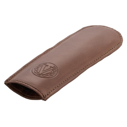 Leather handle cover for cast - leather,