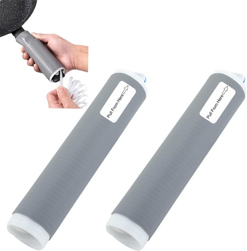 2pcs silicone pot - 2pcs, handle
