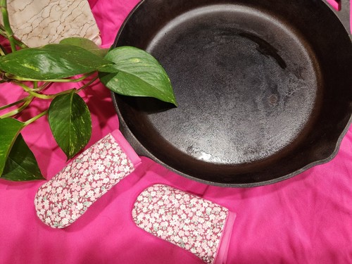 Cast iron pan handle - cast,