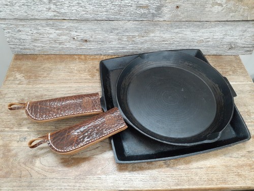 Bison leather pan - bison,